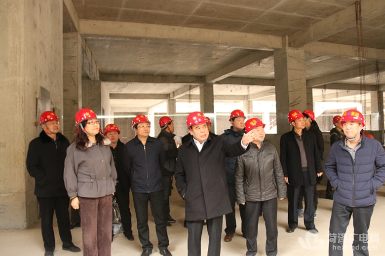 菏泽市首家大型公共文化活动中心即将建成