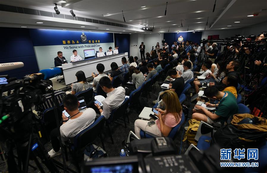 香港警方：修例风波以来共拘捕1117人