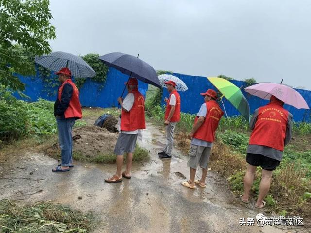 【万福党建】红旗高扬，奋战在一线的菏泽高新区万福机关党员