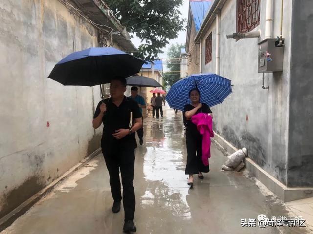 【万福党建】红旗高扬，奋战在一线的菏泽高新区万福机关党员