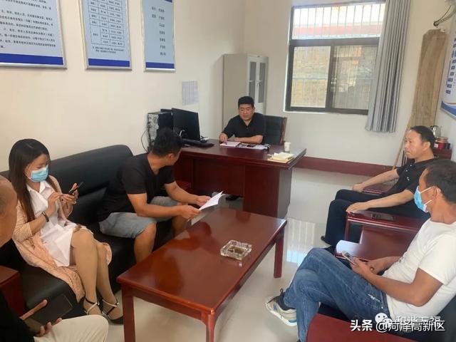 【万福党建】红旗高扬，奋战在一线的菏泽高新区万福机关党员