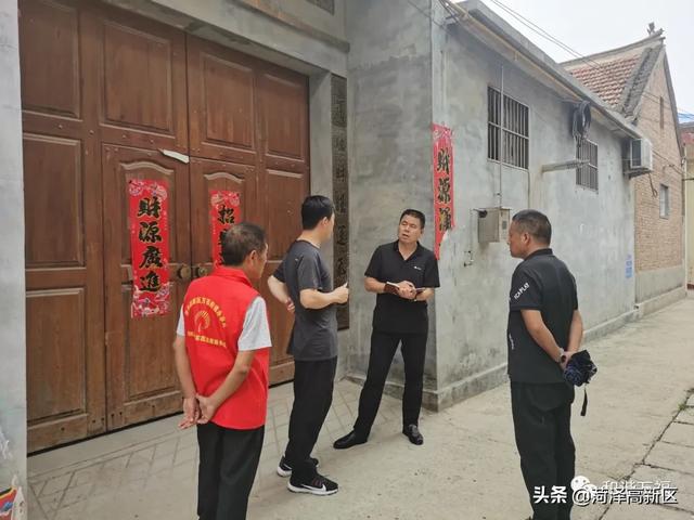 【万福党建】红旗高扬，奋战在一线的菏泽高新区万福机关党员