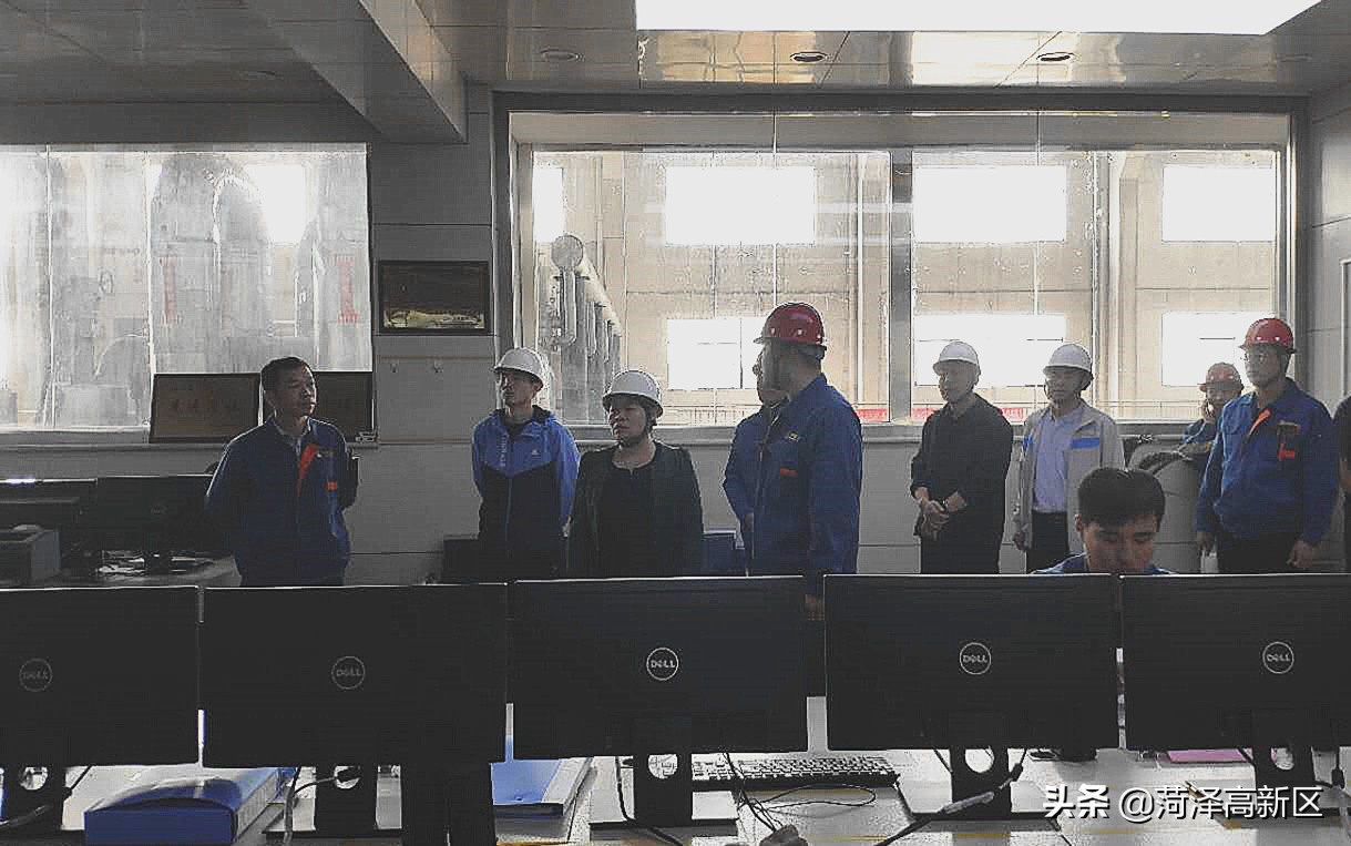 冯艳丽现场调度菏泽高新区双节安全生产工作