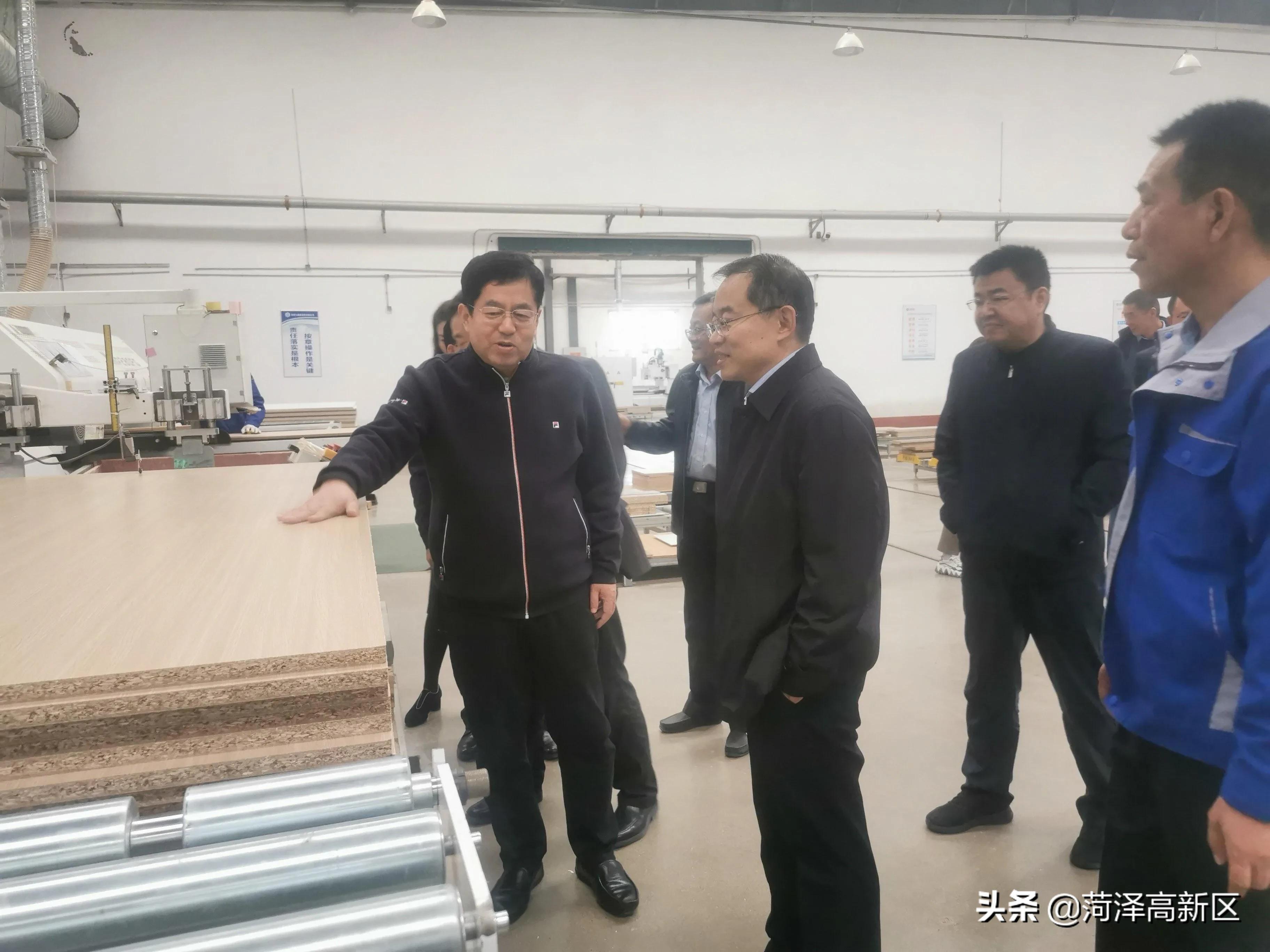 王宇轩到菏泽高新区马岭岗镇调研