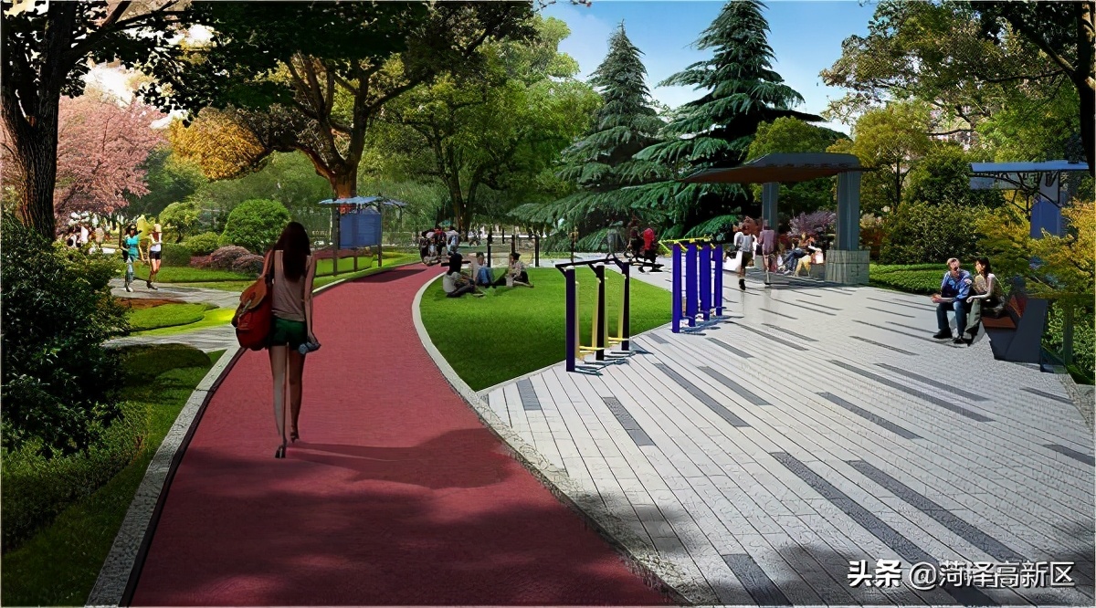 菏泽高新区：全面提升兰州路  精心打造“城市会客厅”