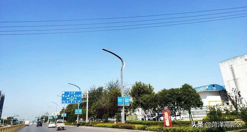 菏泽高新区：全面提升兰州路  精心打造“城市会客厅”