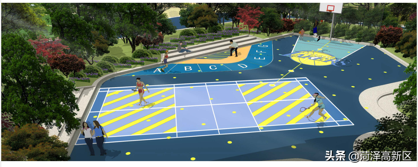 菏泽高新区：全面提升兰州路  精心打造“城市会客厅”
