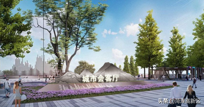 菏泽高新区：全面提升兰州路  精心打造“城市会客厅”