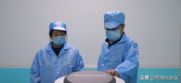 现场观摩见证菏泽高新区的勃勃生机