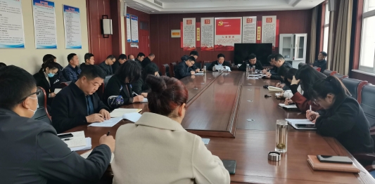菏泽开发区佃户屯街道：召开重点工作调度会 持续推进各项工作