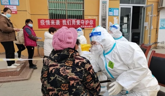  菏泽开发区佃户屯街道：精心组织，党员带头，全员核酸检测工作快速有序推进