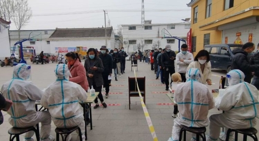 菏泽开发区佃户屯街道：第二轮核酸检测取得阶段性成果