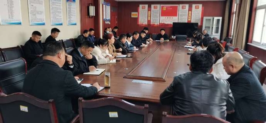 菏泽开发区佃户屯街道召开深入学习贯彻市“两会”精神专题会议