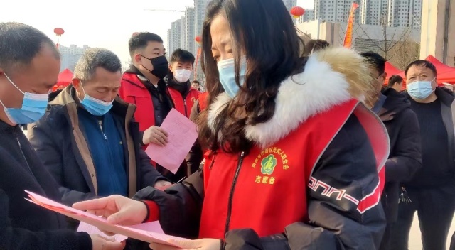 菏泽鲁西新区佃户屯街道积极助力“2023年春风行动•就业援助月”招聘会