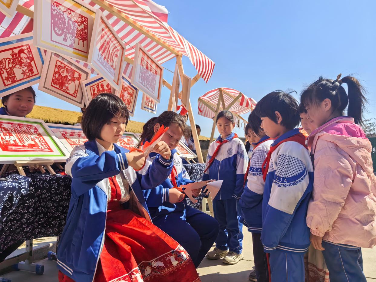 菏泽鲁西新区佃户屯街道开展二十四节气之“春分”主题阅读活动