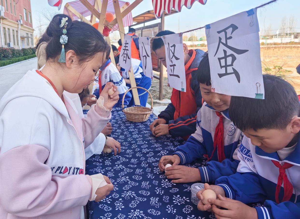 菏泽鲁西新区佃户屯街道开展二十四节气之“春分”主题阅读活动