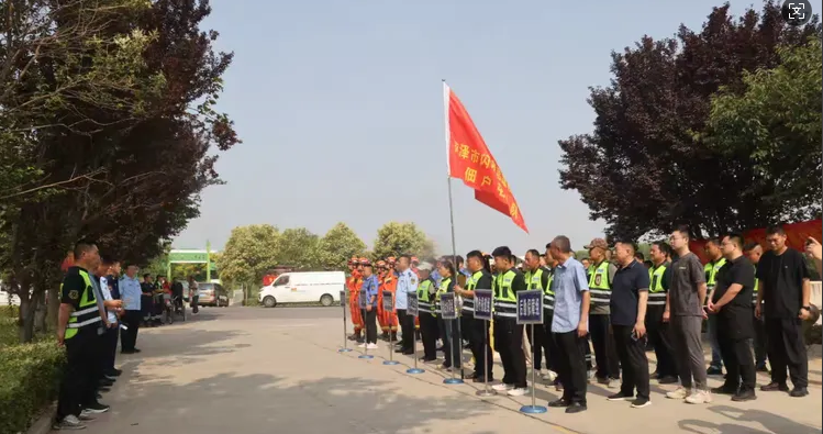 菏泽鲁西新区佃户屯街道开展防汛抗旱应急演练 提升灾害应对能力