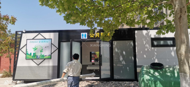 江岭景区装配式公共卫生间交付实景