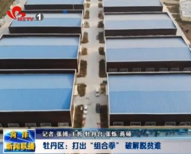 牡丹区：打出“组合拳” 破解脱贫难