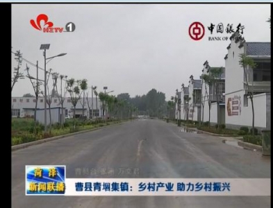 曹县青堌集镇：乡村产业 助力乡村振兴