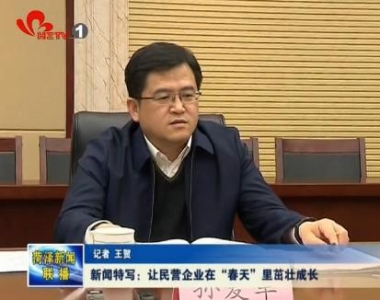 让民营企业在“春天”里茁壮成长