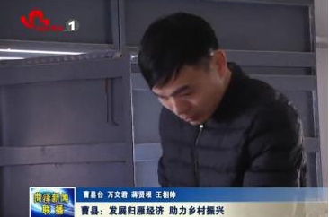 曹县：发展归雁经济 助力乡村振兴