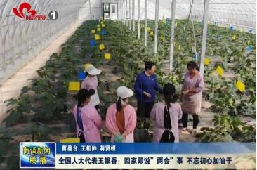 全国人大代表王银香：回家即说”两会”事 不忘初心加油干