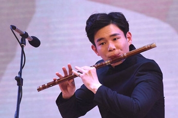 青年才俊张沛霖在菏泽举办竹笛专场音乐会引轰动