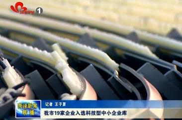 我市19家企业入选科技型中小企业库