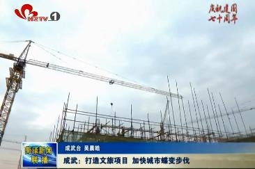 成武：打造文旅项目 加快城市蝶变步伐