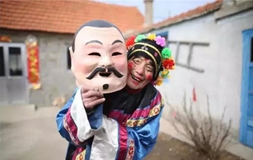 非遗：96岁老人邢德海领衔表演“串黄河”