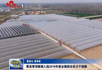 曹县青堌集镇入选2019年度全国综合实力千强镇