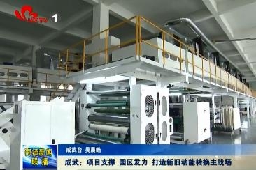 成武：项目支撑 园区发力 打造新旧动能转换主战场