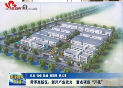 菏泽高新区：新兴产业发力  重点项目“开花”