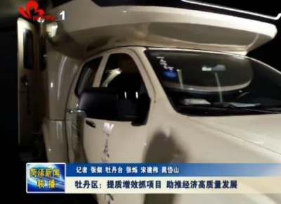 牡丹区：提质增效抓项目 助推经济高质量发展