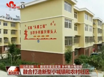 定陶：融合打造新型小城镇和农村社区