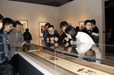 “艺道长青——石鲁百年艺术展”开幕