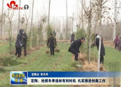 定陶：抢抓冬季造林有利时机 扎实推进创森工作