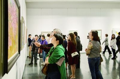 “文脉传薪——2019中国写意油画学派年展”在广东岭南美术馆举行 推动中国写意油画进入大众视野