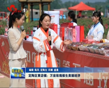 定陶区黄店镇：万亩玫瑰催生美丽经济