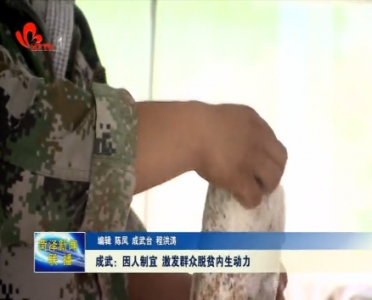 成武：因人制宜 激发群众脱贫内生动力