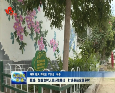 鄄城：加强农村人居环境整治 打造美丽宜居乡村