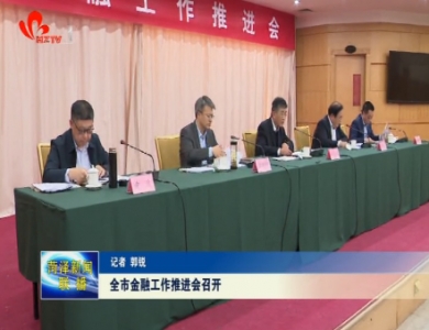 菏泽市金融工作推进会召开