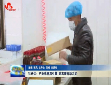 牡丹区：产业电商双引擎 助农增收动力足