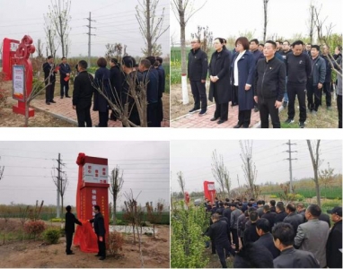 单县杨楼镇：让党建融入生活——杨楼镇党建主题公园揭牌