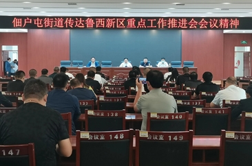 佃户屯街道：学习贯彻鲁西新区重点工作推进会精神，推进各项重点工作上台阶