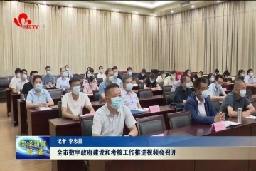 菏泽市数字政府建设和考核工作推进视频会召开