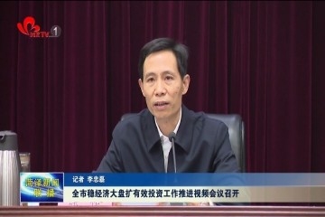 菏泽市稳经济大盘扩有效投资工作推进视频会议召开