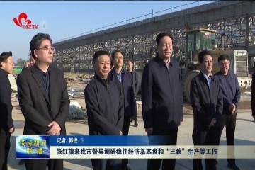张红旗来菏泽督导调研稳住经济基本盘和“三秋”生产等工作