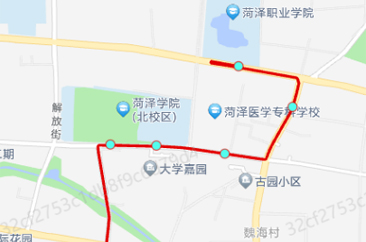   12月1日起，购物公交G7路将增加周五发车班次及菏泽学院公交站点 